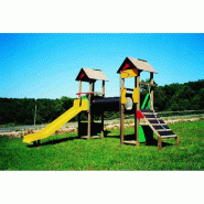 Tours de jeux en bois La Citadelle d'Elodie n°3 6 activités 6-12 ans à sceller - TRJXCEJN-CI13_0