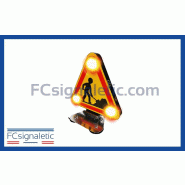 Triangle Triflash AK5 autonome magnétique 500 mm 2 faces classe 2 LEDWORK LWK0560 Triangle Triflash AK5 autonome magnétique 500 mm 2 faces classe 2 LEDWORK LWK0560