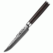 XinZuo - Couteau à steak Damas - Série B1H He - multicolore multi-matériau B1H-NP