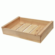 Caisse pour Présentoir Fruits et Légumes - 1 ou 2 niveaux - Pin massif - Fabrication Française - Norme PEFC Caisse pour Présentoir Fruits et Légumes - 1 ou 2 niveaux - Pin massif - Fabrication Française - Norme PEFC