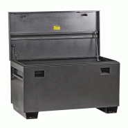Coffre de chantier verrouillable grey xxl - 420 litres - acier Coffre de chantier verrouillable grey xxl - 420 litres - acier