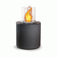 Divina Fire Cheminée au bioéthanol brasero de jardin au sol pour intérieur et extérieur MODIGLIANI Fonte Gris d.36 x h56 - multicolore 8055829981742