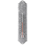 Esschert design thermomètre mural zinc 30 cm oz10 411476