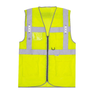 GILET SAFARI LED DE SIGNALISATION LED - T2S