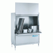 Lave-batterie 85x70cm - Pompe de vidange, doseur de rinçage Meiko FV130.2