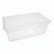 Maxima Récipient gastronorm - 1/1 GN - profondeur 20 cm - polycarbonate – 52.3 × 32.2 × 19.5 cm - AKS-09367913