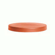 Prosperplast - Plateau mobile rond pour pots avec 4 roulettes 29,2x29,2x4 cm, terracotta - orange plastique ZA1257