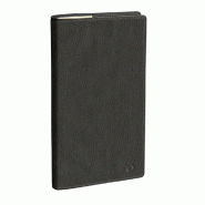 Quo Vadis - Agenda - 2027 - Italnote Prestige - Semainier Horizontal - Français - Marlow - Gris - déc à janv - 8,8x17cm - Papier Clairefontaine ivo
