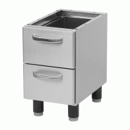 RM GASTRO Soubassement 2x tiroir, fermé 33x53 REDFOX - PZ 30 L - REDFOX - 0615402712088