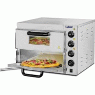 Royal Catering - Royal Catering Four à Pizza Electrique RCPO-3000-2PS-1 (2 chambres de cuisson, chaleur réglable séparément, 2 base en chamotte - Royal Catering - Royal Catering Four à Pizza Electrique RCPO-3000-2PS-1 (2 chambres de cuisson, chaleur réglable séparément, 2 base en chamotte -