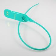 Scellé PP à tige lisse - Longueur 300 mm - Tige Ø4 mm - Platine 67.5x30 mm - Vert_0