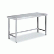 Tables Inox de Travail Centrale DISTFORM Premium - Profondeur 500 mm longueur 1200 mm - QC050120 Tables Inox de Travail Centrale DISTFORM Premium - Profondeur 500 mm longueur 1200 mm - QC050120