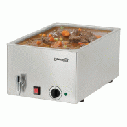 Bain-marie électrique monophasé avec cuve gn 1/1 150 mm et températ... - PCBMV1B