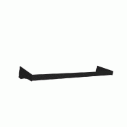 Barre de charge déportée pour tube 25x15 mm - 632x160 mm - noir