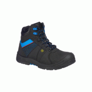Botte de sécurité Portwest Compositelite Protector S3 ESD HRO - Noir/Bleu / 39