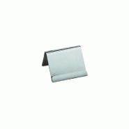 Chevalet de table 6x6cm inox - par 25