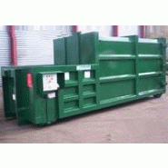 Compacteur à déchets monobloc, adaptée aux déchets industriels banals et déchets alimentaires - PAKTOR série 21