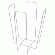 Distributeur de serviettes fil MET 11x11x18cm - par 1