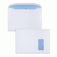 GPV Boîte de 250 enveloppes Envel'Matic blanches 229x324/C4, 90 g/m², avec fenêtre 105x50 à 28/60, gommées - 3250650024964