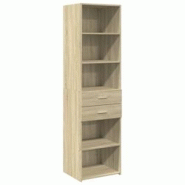 Helloshop26 - Buffet bahut commode armoire meuble de rangement organisateur cuisine salle de séjour salon haut sonoma 50 x 42,5 x 02_0034072 - 300021_0