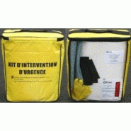 Kit absorbant d'intervention hydrocarbures - 24 litres Kit absorbant d'intervention hydrocarbures - 24 litres