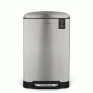 Les Collectors N°512 - Poubelle à pédale 20L, inox edition - argenté inox N512 Les Collectors N°512 - Poubelle à pédale 20L, inox edition - argenté inox N512
