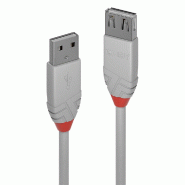 Lindy 36715 Lindy USB 2.0 Extension USB Type A/A Anthra Line M/F 5m - 36715