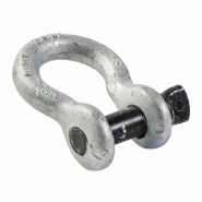 Manille 16 mm WLL 3-1/4 tonnes - Solution de levage et halage performante