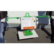 Palonnier à ventouse pour pose de dalles en pierre ou béton - En vente ou location - Capacité jusqu'à 150 kg Palonnier à ventouse pour pose de dalles en pierre ou béton - En vente ou location - Capacité jusqu'à 150 kg