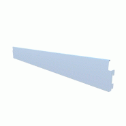 Plinthe pour gondole GP25 avec pieds H11,5 cm blanc 9003 L133 cm