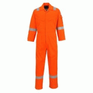 Portwest - Combinaison de travail résistante aux flammes et antistatique 350g Orange Taille M - M orange textile 5036108160440 Portwest - Combinaison de travail résistante aux flammes et antistatique 350g Orange Taille M - M orange textile 5036108160440