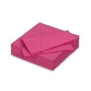 Serviette Cocktail Fiesta 25*25cm Framboise par 1200 - 1001 TABLES - rose papier 20635 Serviette Cocktail Fiesta 25*25cm Framboise par 1200 - 1001 TABLES - rose papier 20635