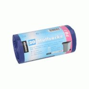 Starpak 500 sacs poubelle, HDPE 70 l 100 cm x 58 cm bleu - bleu plastique polypropylène 90458