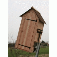 Toilette mobile autonome - 90 x 110 x 200 cm - Bois Douglas, démontable, étanche_1