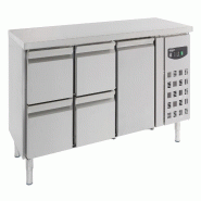700 Table réfrigérée 1 porte ET 4 Tiroirs- 7950.0215 COMBISTEEL - 7950.0215