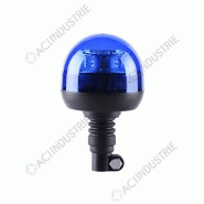 Aci3018r65 - gyrophare flash led bleu homologué r65