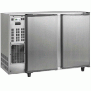 Arrière bar inox 283L 2portes pleines Groupe logé AFI Collin-Lucy