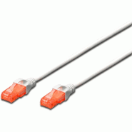 ASSMANN digitus câble patch cat 6 u/utp - lszh, 10 m, blanc - blanc dk-1617-100/wh