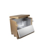 Box-Pallet® 610L isotherme - Structure en polyuréthane - Transport de produits thermosensibles_1