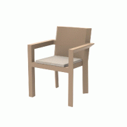 Chaise design in & out FRAME - camel