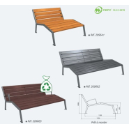 Chaise longue confortable avec ou sans accoudoir idéal dans les lieux publics - SILAOS