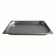 DBMARK - GPP11040-201 - Récipient perforé GN 1/1 40 mm. - 0.8mm S/S201 - gris inox GPP11040-201