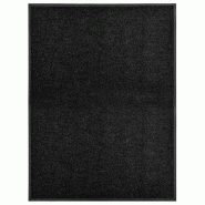 Décoshop26 - Paillasson lavable Noir 90x120 cm DEC023176 - noir 3001217869609