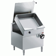 Diamond - Sauteuse électrique basculante autom., cuve en "Duomat" 80 L., sur meuble - réf. E22/BA8C-N - gris inox AKS-E22/BA8C-N