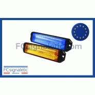 Feu de pénétration 12 LED Astro6+ bicolore orange bleu LEDSON 51005743 Feu de pénétration 12 LED Astro6+ bicolore orange bleu LEDSON 51005743