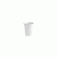 Gobelet plastique - blanc 20cl imbattable