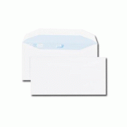 GPV Boîte de 1000 enveloppes Envel'Matic blanches 114x229/C5-6, 75 g/m², gommées - 3250650031009