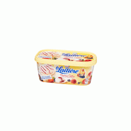Nestlé la laitière crème glacée panna cotta coulis de fruits rouges 1 l