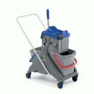 ONEFRED 2x15 lt avec timon central en métal rilsan et presse Boost