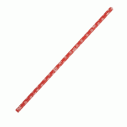 Pailles en papier Fiesta Compostable flocon de neige 210mm (lot de 250) - FIESTA RECYCLABLE - 5050984780813